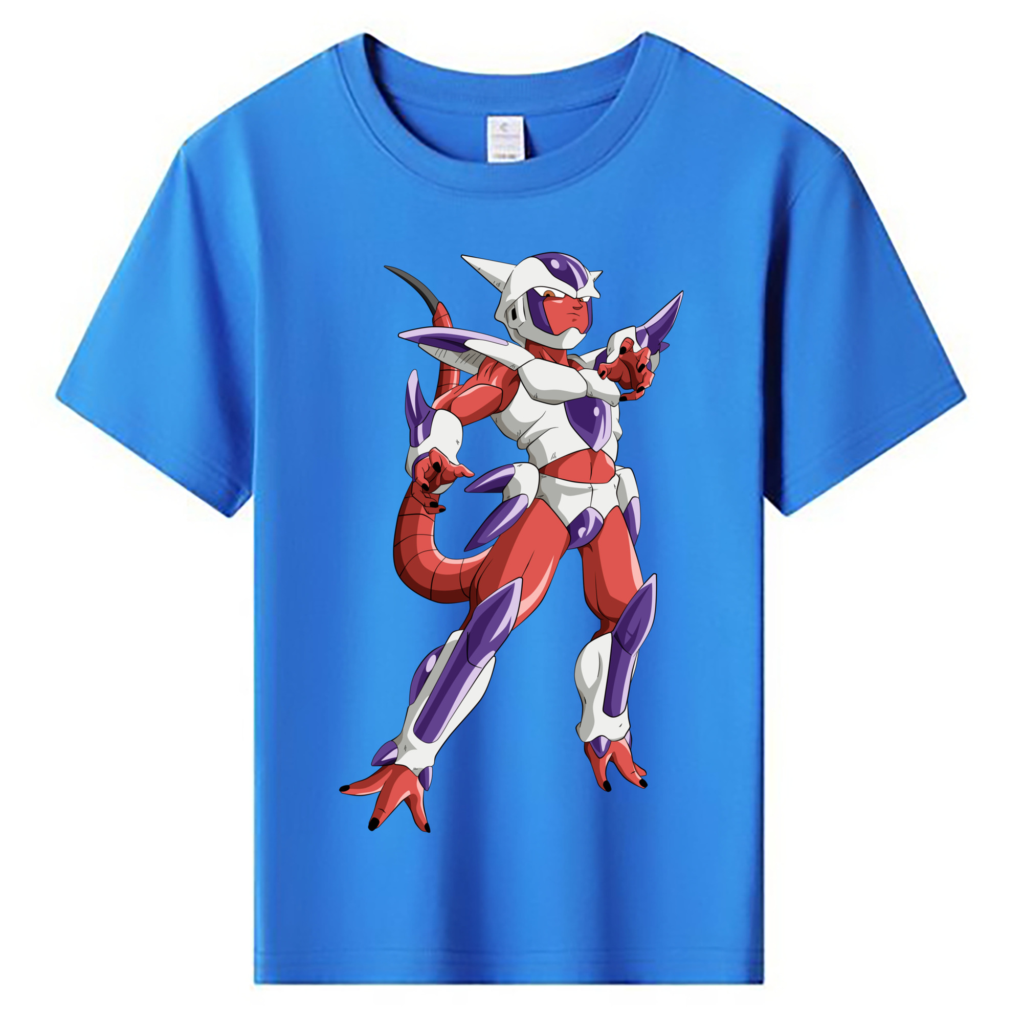 （画像用） ドラゴンボール フリーザ DRAGON BALL Frieza 綿100％キッズTシャツ（フロントプリント）